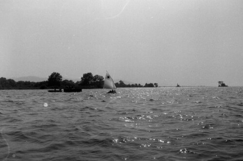 Segelboot auf dem Bodensee