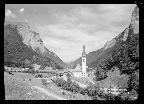 Au im Bregenzerwald Vorarlberg