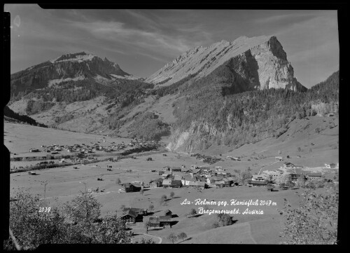 Au - Rehmen geg. Kanisfluh 2047 m Bregenzerwald, Austria