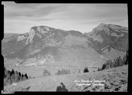 Au u. Rehmen mit Didamskopf Bregenzerwald, Vorarlberg