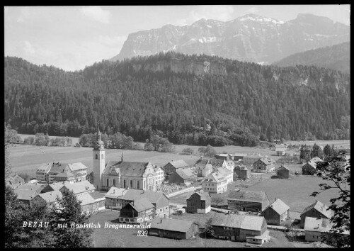 Bezau mit Kanisfluh Bregenzerwald