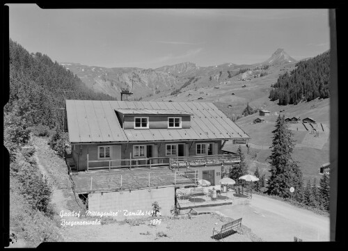 Gasthof  Mittagspitze  Damüls 1431 m Bregenzerwald