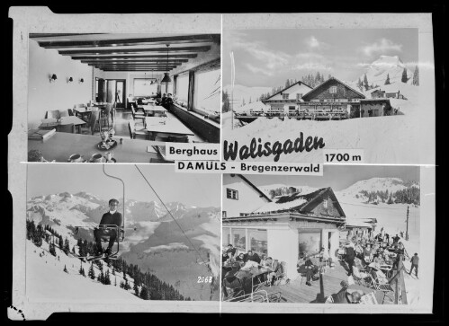 Berghaus Walisgaden 1700 m Damüls - Bregenzerwald