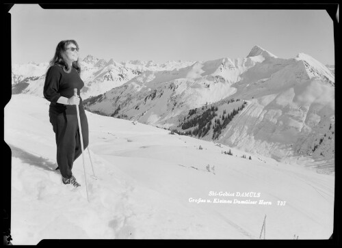 Ski-Gebiet Damüls : Großes u. Kleines Damülser Horn