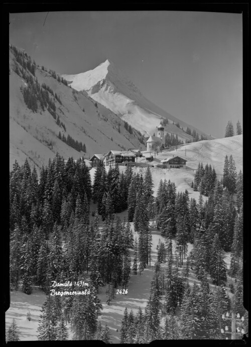 Damüls 1431 m Bregenzerwald