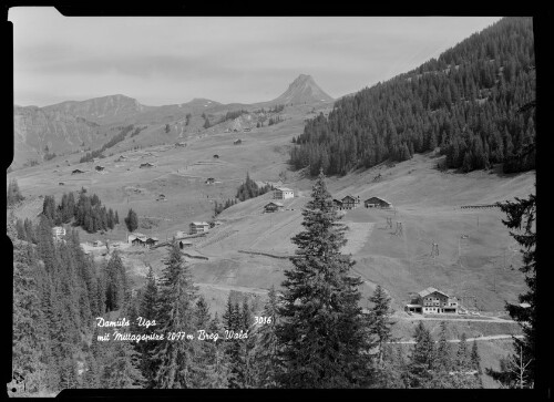 Damüls - Uga mit Mittagspitze 2097 m Breg. Wald