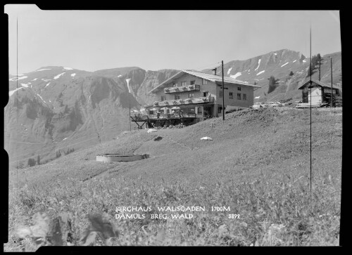 Berghaus Walisgaden 1700 m Damüls Breg. Wald