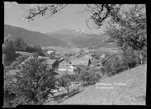 [Egg] Großdorf geg. Firstgruppe Bregenzerwald