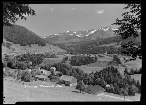 Hittisau geg. Winterstaude, 1878 m