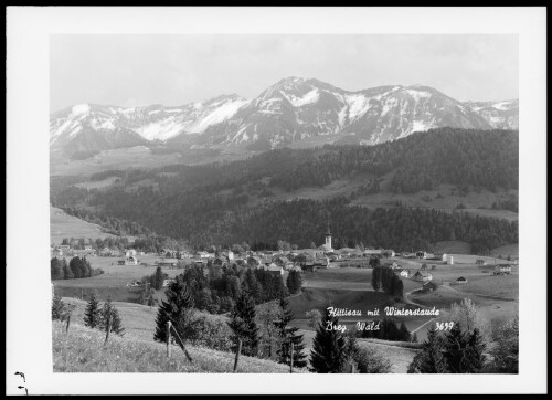 Hittisau mit Winterstaude Breg. Wald