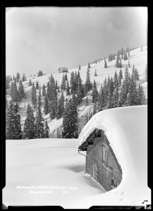 [Schoppernau] Alpengasthof Neuhornbach 1700 m Bregenzerwald