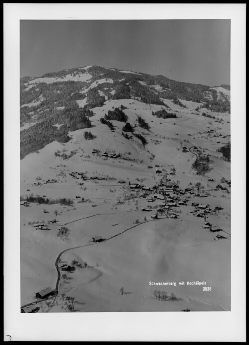 Schwarzenberg mit Hochälpelelift