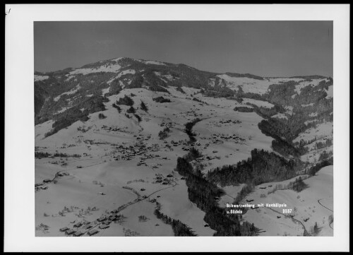 Schwarzenberg mit Hochälpelelift u. Bödele