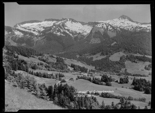 Sibratsgfäll mit Gottesackerwände u. Hoher Jfen 2237 m