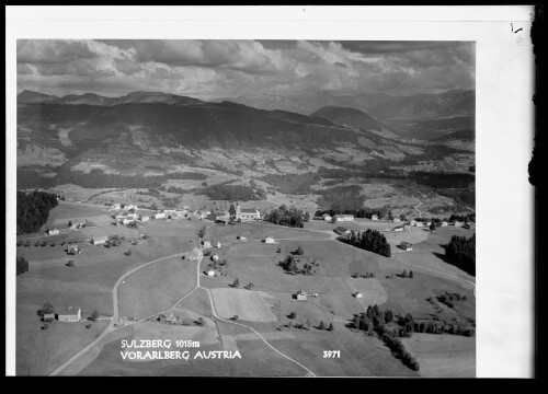 Sulzberg 1015 m Vorarlberg Austria