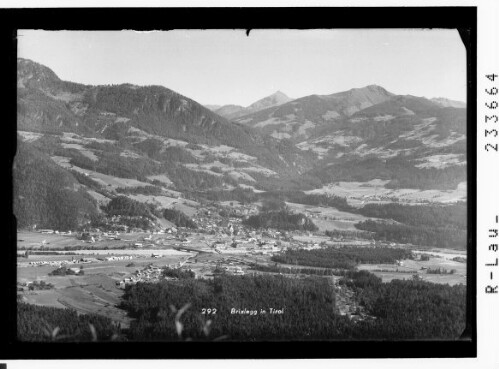 Brixlegg in Tirol : [Blick auf Brixlegg gegen Wiedersberger Horn]