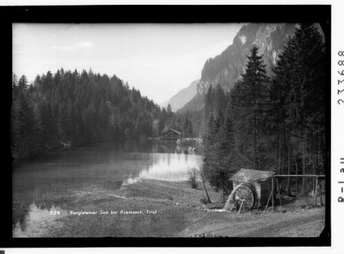 Berglsteiner See bei Kramsach, Tirol : [Berglsteinersee mit Jausenstation]