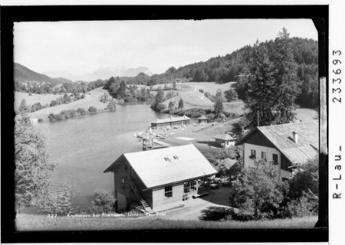 Krummsee bei Kramsach, Unterinntal, Tirol : [Krummsee gegen Wilden Kaiser und Pölven]