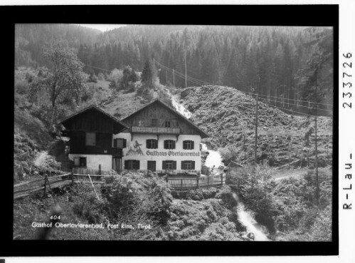 Gasthof Oberlavierenbad, Post Rinn, Tirol : [Gasthaus Oberlavierenbad]
