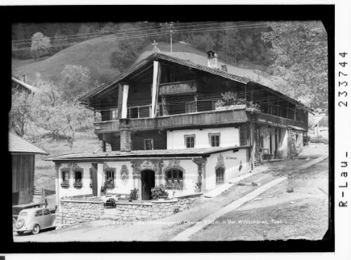 Cafe Unterberger in Oberau 930 m, in der Wildschönau, Tirol : [Gasthof Unterberger]