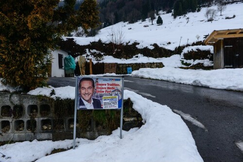 Düns - Wahlplakat der FPÖ