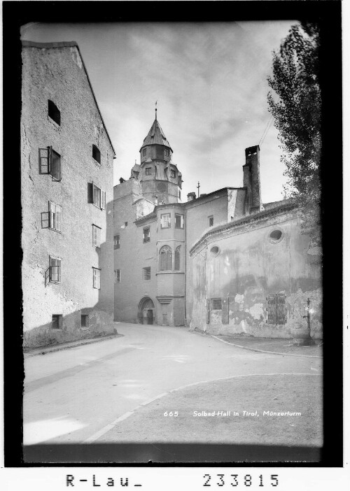 Solbad Hall in Tirol, Münzerturm