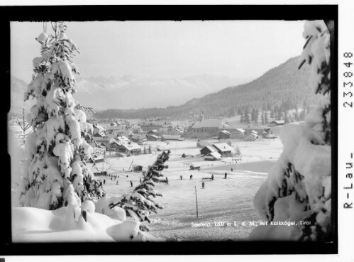 Seefeld 1200 m, mit Kalkkögel, Tirol