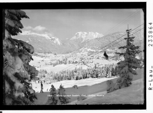 Wintersportort Seefeld, Tirol, 1200 m, Austria