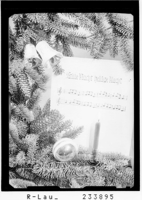 Stille Nacht heilige Nacht : [Weihnachtsmotiv]