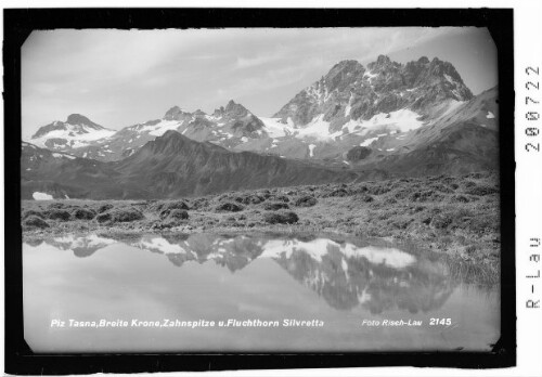 Piz Tasna / Breite Krone / Zahnspitze und Fluchthorn Silvretta