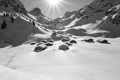 Raggal - Lagutz im Winter