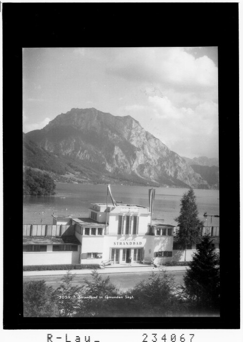 Strandbad in Gmunden Skgt.