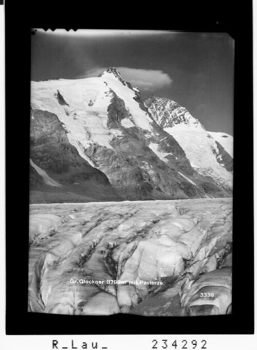 Gr. Glockner 3798 m mit Pasterze