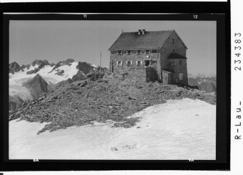 Hochstubaihütte 3173 m auf der Wildkarspitze / Stubaier Alpen