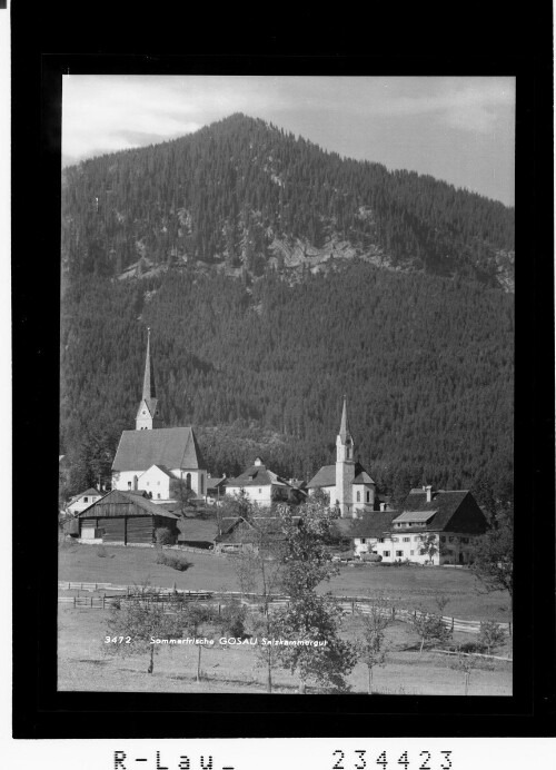 Sommerfrische Gosau / Salzkammergut