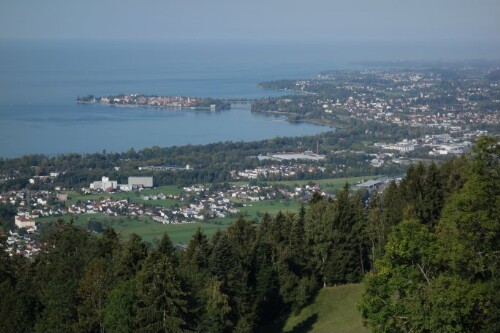 Bregenz - Blick auf Lindau