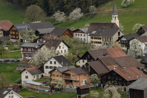 Röns im Frühling on oben