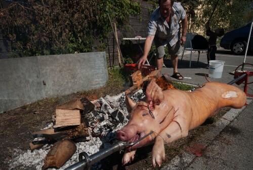 Schlins - Grillen