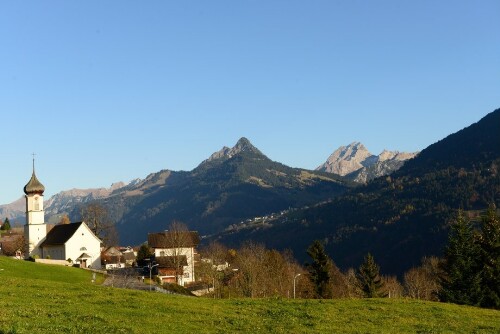 Thüringerberg im Herbst