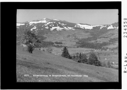 Schwarzenberg im Bregenzerwald mit Hochälpele / Vorarlberg