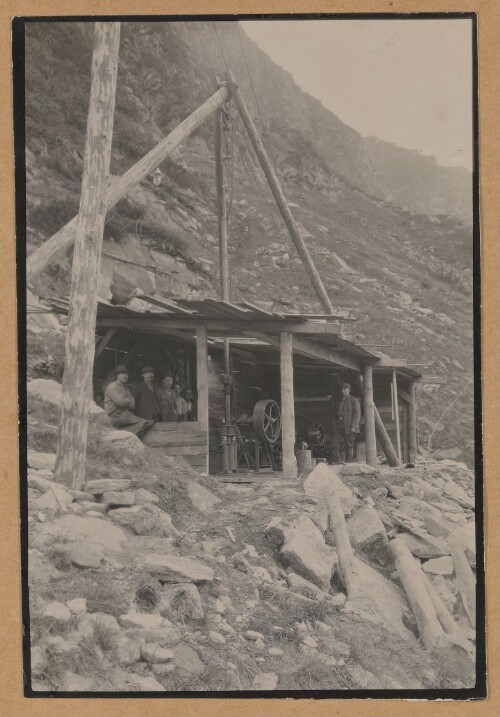 Vermunt, Bohrgerüst, schwedische Tiefbohrung, Bohrloch 13
