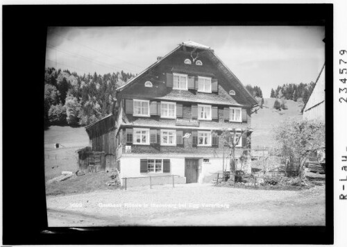 Gasthaus Rössle in Ittensberg bei Egg / Vorarlberg