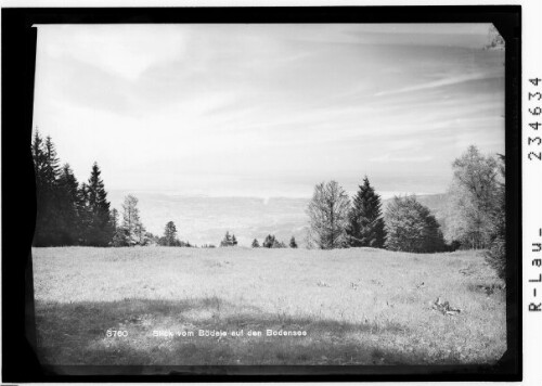 Blick vom Bödele auf den Bodensee