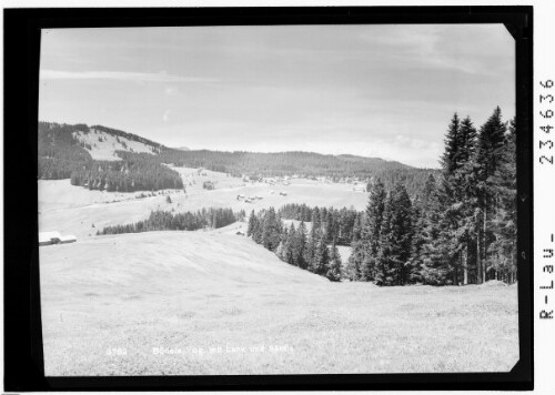 Bödele / Vorarlberg / mit Lank und Säntis