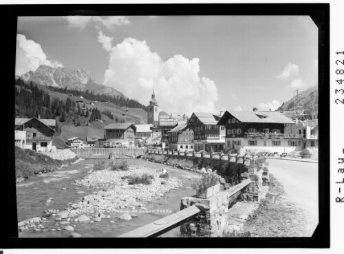 Lech am Arlberg mit Karhorn 2422 m