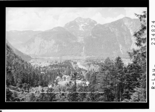 Bundes - Sportschule Obertraun mit Hallstättersee und Plassen : [Bundessportschule Obertraun]