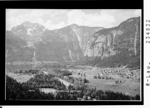 Obertraun mit Hallstättersee und Plassen