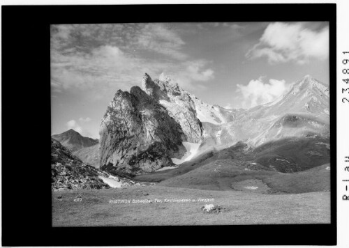 Rätikon / Schweizer Tor - Kirchlispitzen und Verajoch