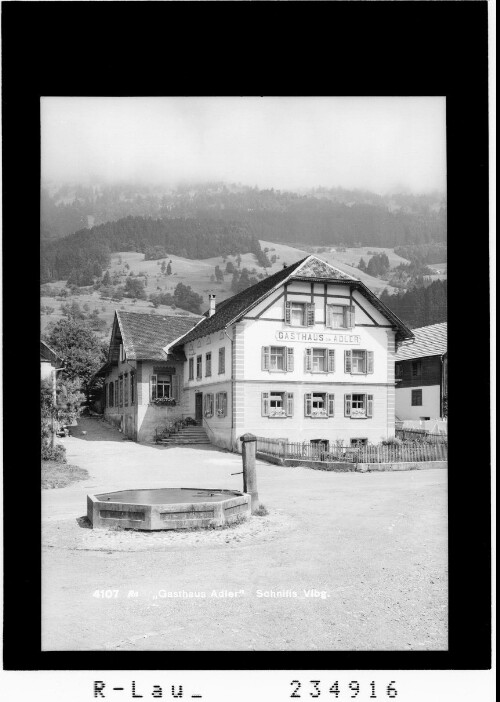 Gasthaus Adler / Schnifis / Vorarlberg : [Gasthaus zum Adler]