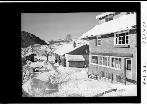 Berghaus Kanisfluh bei Schnepfau / Bregenzerwald